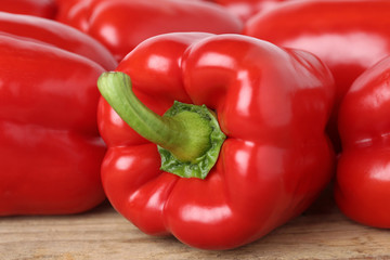 Roter Paprika Gemüse