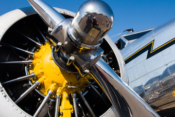 Jet Engine Closeup