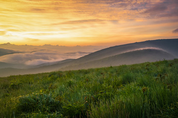 Colorful Smoky Mountain Sunrise