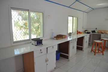 Laboratory. Public hospital in the city of Borama i