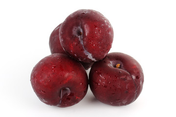 Fresh prune with drops