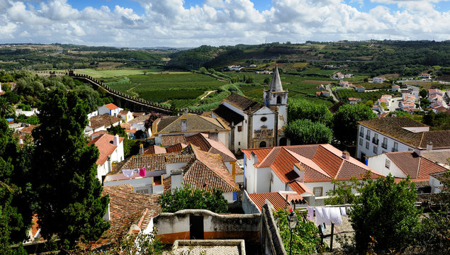 town Obidos, Portugal