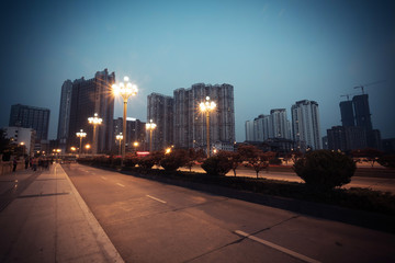 China Chengdu city building