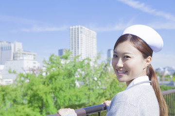 看護士のポートレイト
