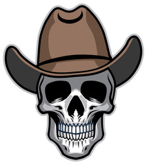cowboy skull