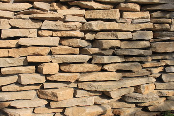 石貼り外壁のテクスチャー