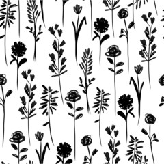 Floral seamless pattern for your design