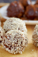 Candy with sesame a