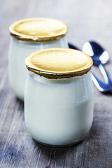 Sour cream or natural yogurt