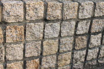 ピンコロ石積み