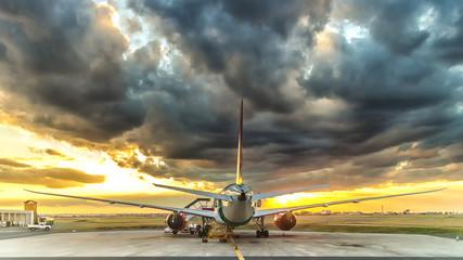 Getting ready for takeoff