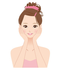 女性　美容　スキンケア