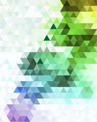 Multicolored mosaic background.