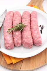 saucisses de toulouse