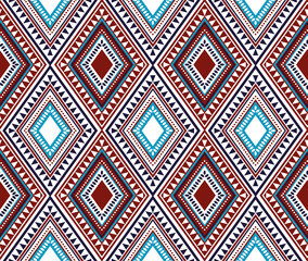 Seamless ethnic pattern illustration vector