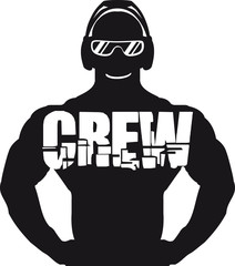 Crew Männer Bodybuilder Helden