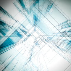 Wide angle construction