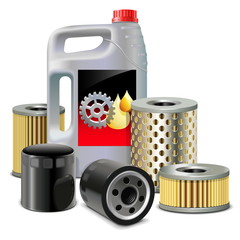 Vector Engine Oil and Filters