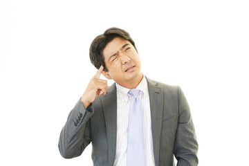 疲れたビジネスマン