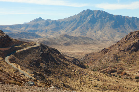 A View Of The Anti Atlas Mountains (near Tafraout),    Morocco