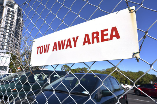 Tow Away Area