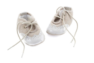 Beige shoes for kids