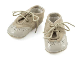 Beige shoes for kids