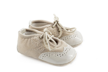 Beige shoes for kids