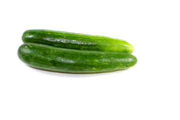 Frische Grüne Gurken
