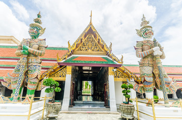 Naklejka premium Wat Phra Kaew,Bangkok, Thailand