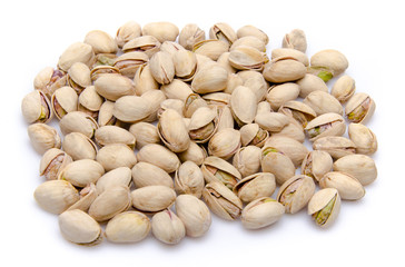 Heap of pistachios