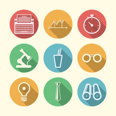 Icons for freelance and business