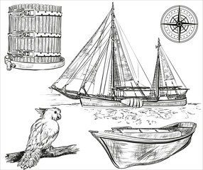 pirates ship collection