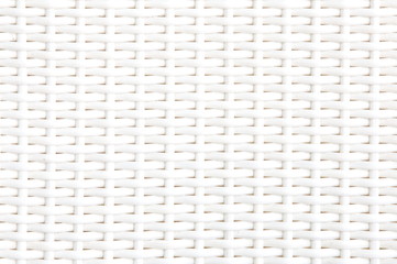 white bamboo mat