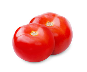 tomato on white