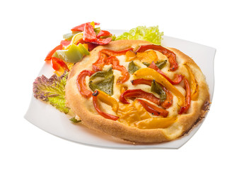 Pizza with bulgarian pepper