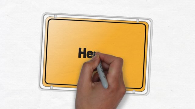 Herne Ortseingangsschild Ortseingang Stadt