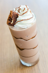 Chocolate smoothies