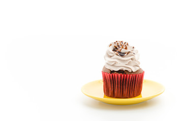 Cupcakes isolated on white background