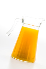 Orange juice glass