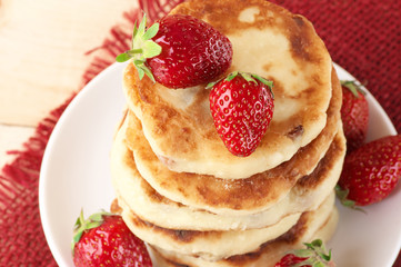 Cottage cheese pancakes
