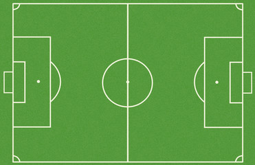 Soccer Field. vector