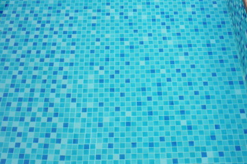 detail of beautiful swimming pool.