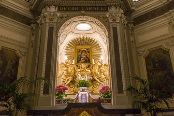 Madonna del Carmine church in Sorrento campania, Italy