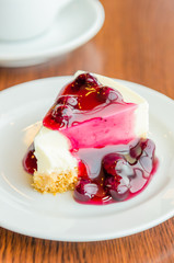 Blueberry cheesecake