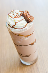 Chocolate smoothies