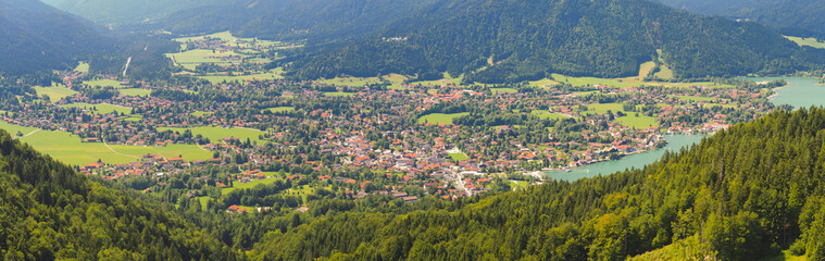 Panorama Landschaft am Tegernsee