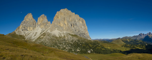 Panorama der Dolomiten in Italien