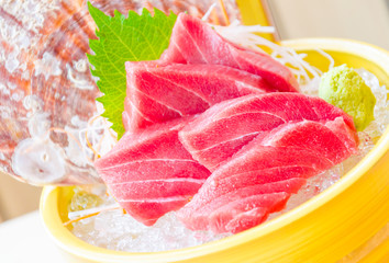 Tuna sashimi