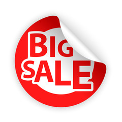 vector sale bent sticker